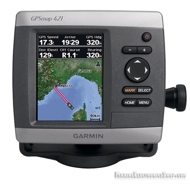 Garmin GPSMAP® 421 Chartplotter Marine Echosounder- 010-00764-00