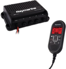 Raymarine Ray90 VHF Radio with Wired Handset for Secure Marine Communication