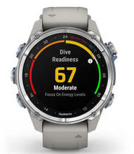 Marine Garmin Descent Mk3 Dive Watch Front Bezel View