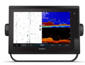 Garmin GPSMAP® 1222xsv Plus front display showing vivid marine navigation charts
