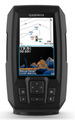 Garmin STRIKER™ Vivid 4cv front view displaying colorful sonar imaging