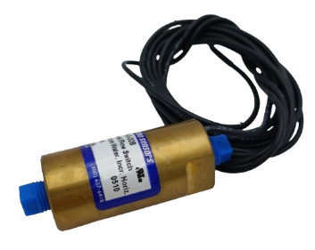 Detailed close-up of the hydraulic port threading and fittings for inspection.