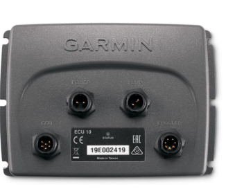 ECU positioned in a marine environment setup to illustrate real-world use.