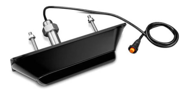 Installation example of Garmin GT56UHD on a fishing vessel.