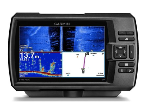 Underwater performance view showing clear fish and bottom tracking.