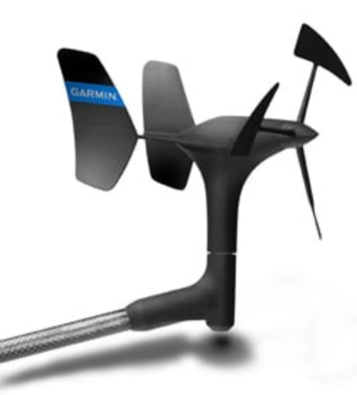 Garmin gWind™ Wireless 2 transducer with integrated solar charging panel