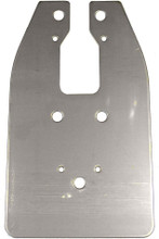 Garmin Transducer Spray Shield 010‑12406‑00 with stainless steel splash deflector plate.