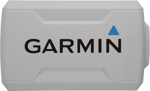 Garmin Striker 5dv Protective Cover (010-12441-01) in rugged white protective finish.