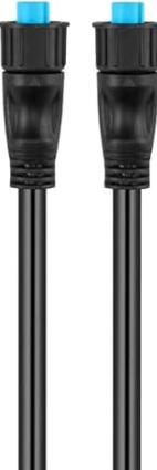 Cable connectors close-up ready for secure network linking.