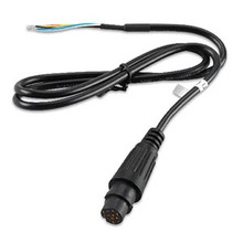 Close-up of the feedback cable end showing connector pins for Garmin autopilot systems.