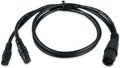 Garmin 6‑Pin Transducer to 4‑Pin Sounder Adapter Cable (010‑11615‑00) ready for hookup.