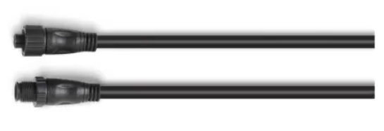 Side profile showing durable jacket and contacts on the Garmin NMEA 2000 cable.