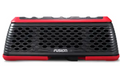 Fusion StereoActive™ portable marine stereo in red with rugged IPX7 rated housing.