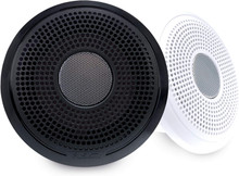Front view of the Garmin Fusion XS Series 4″ 120‑Watt Classic Marine Speakers (pair).