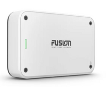 Front view of the Garmin Fusion Apollo 6‑Channel 1800W marine amplifier unit.