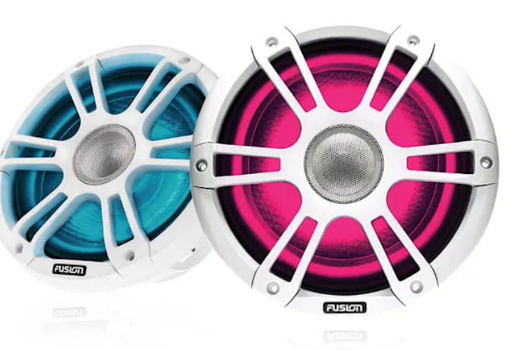 CRGBW LED lighting in action (cool white, red, green, blue, warm white).