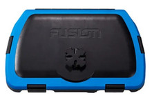 Front view of the Garmin Fusion ActiveSafe™ storage case in blue.