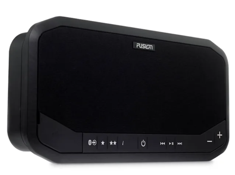 Bluetooth streaming shown with smartphone connected to the panel stereo.