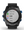 Close-up of the watch’s sunlight-readable 1.4″ color display with dive metrics.