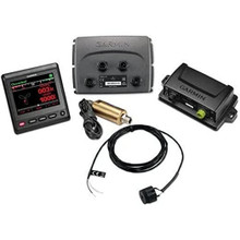 Garmin Reactor 40 Hydraulic Autopilot with GHC 20 dedicated marine autopilot instrument.