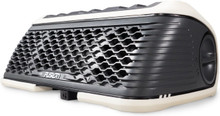 White FUSION StereoActive portable marine stereo designed for music playback on boats.