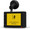 Garmin Dash Cam 45 installed using its low-profile magnetic windshield mount.