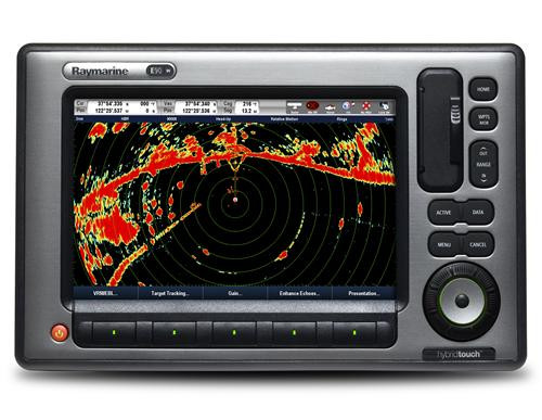 Raymarine E90W Chartplotter | E-Series HybridTouch Multifunction 