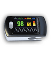 CMS50E Fingertip pulse oximeter , color 4 way display , audible alarm , built in battery , data storeage , usb communicating with PC , Free Shipping USA
