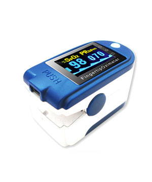 CMS50D plus figuretip oximeter , 4 way display , bargraph, carrying case , free PC software live view included free shipping in USA
