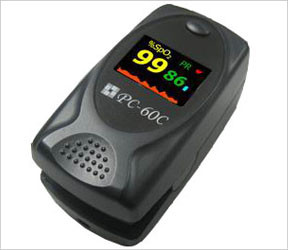 Creative PC-60C2 fingertip oximeter , color , audible alarm, 4 direction display ,free shipping in USA