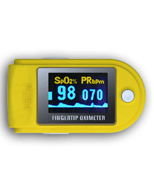CMS50D figuretip oximeter , 4 way display , bargraph, carrying case included free shipping in USA