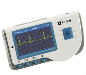PC-80B ECG monitor W/COLOR SCREEN , bluetooth wireless, work with PC or Android Phone/Tablet