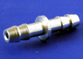 Metal Straight through hose to hose , or hose to cuff connector. Two side barb (BP2TM)
