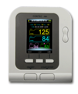 08A Pediatric Digital blood pressure monitor WIHT 1 adult , 3 Pediatric Cuff . AC Adatper and Oximeter available  (COPY)