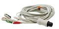  AAMI 6 Pin ECG 1 PIECE Cable - 3 Lead PINCH GRABBER HEAD FOR  Criticare Datascop Welch-Allyn