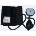 One Hand Adult Size Aneroid Sphygmomanometer WITH D-RING , ADULT SIZE CUFF