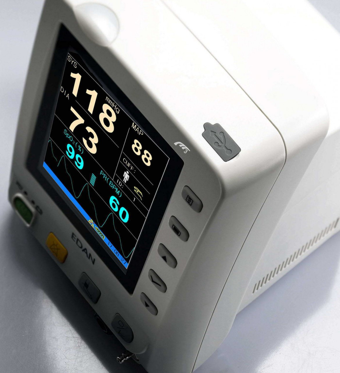 PM50 Ambulatory Blood Pressure Monitor ABPM with Spo2/NIBP by Facelake