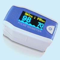 Choice Medical MD300C5 (C52) Pediatric finger tip oximeter , color 6 way display