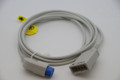 Trunk    Cable with 5 leads Datex Ohmeda GE S5 blue connecotor  ( with resistor) 