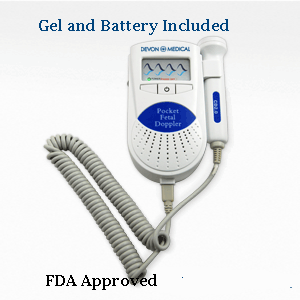 Sonoline A packet fetal doppler , 3mhz probe with gel and battery . Free shipping in USA