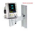 COMPACT  WALL MOUNT FOR MEDICAL MONITOR ,  LONG FIX ARM , SHORT SWIVEL ARM ,WITH CHOICE OF MOUTING BRACKET