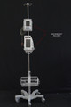 Metal base rolling roll stand for infusion pump With option of monitor arm