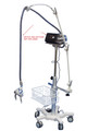 Small metal base Variable Height Roll Stand for small ventilator (CPAP)