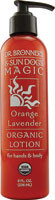 Dr. Bronner's & Sun Magic Body Lotions 217957 -- Orange Lavender 8 fl. oz.