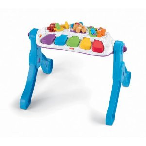 fisher price learn and move music station