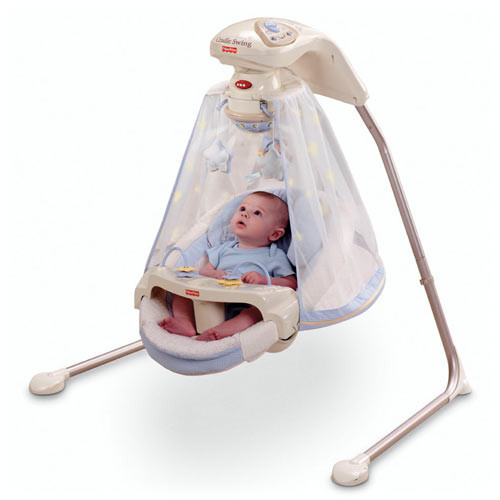 fisher price baby doll cradle