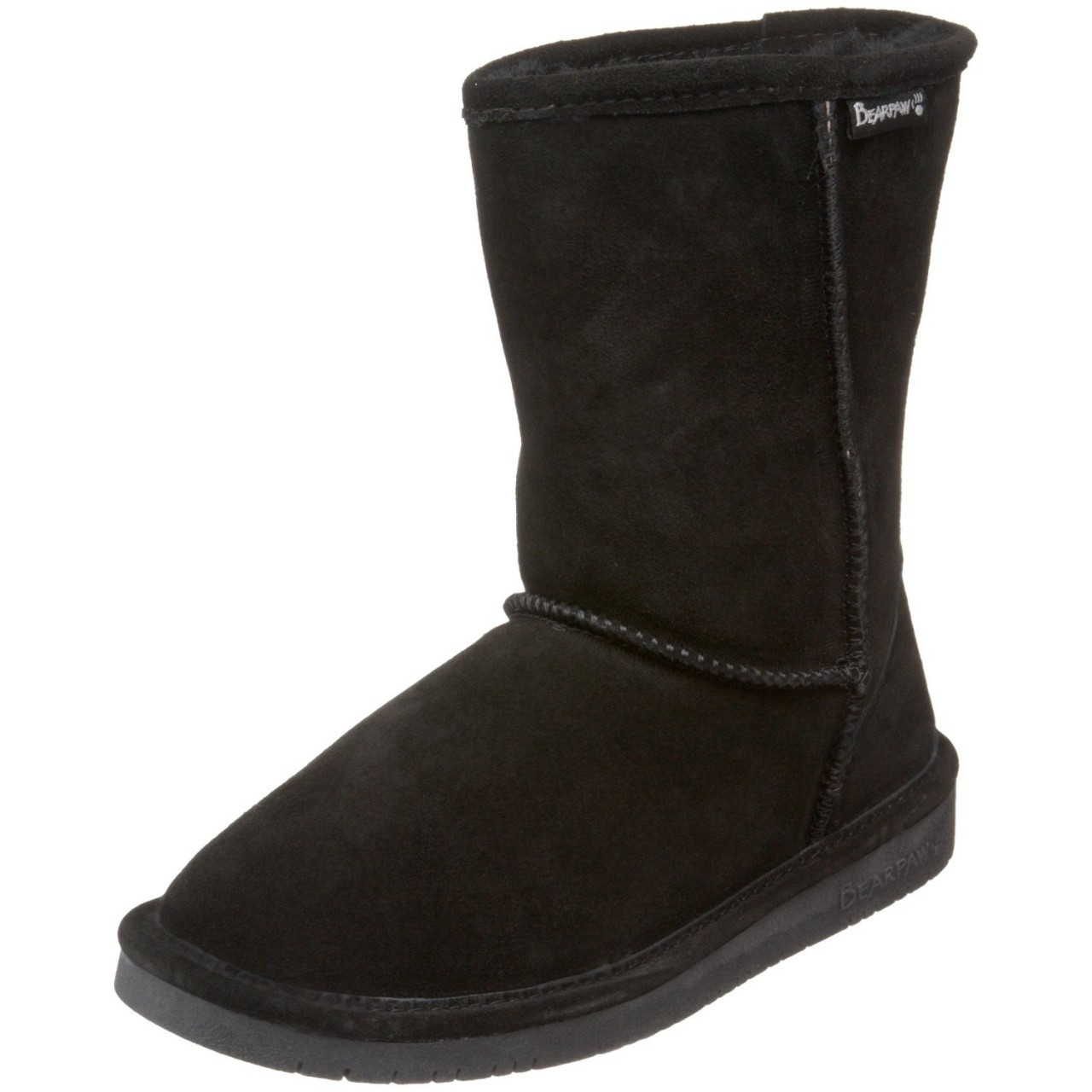 short black bearpaw boots