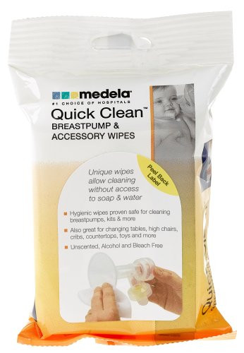 Medela breast pump sale cleaning wipes ingredients