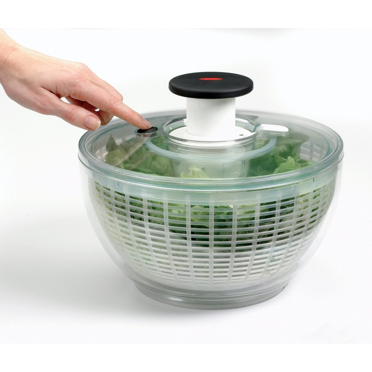 OXO Salad Spinner Clear Mini For Moms   MI  29189.1327704621.1280.1280 