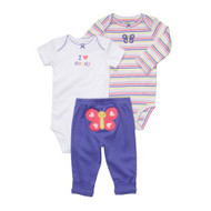 Carters - 3pc Turn Me Around Set: Butterfly